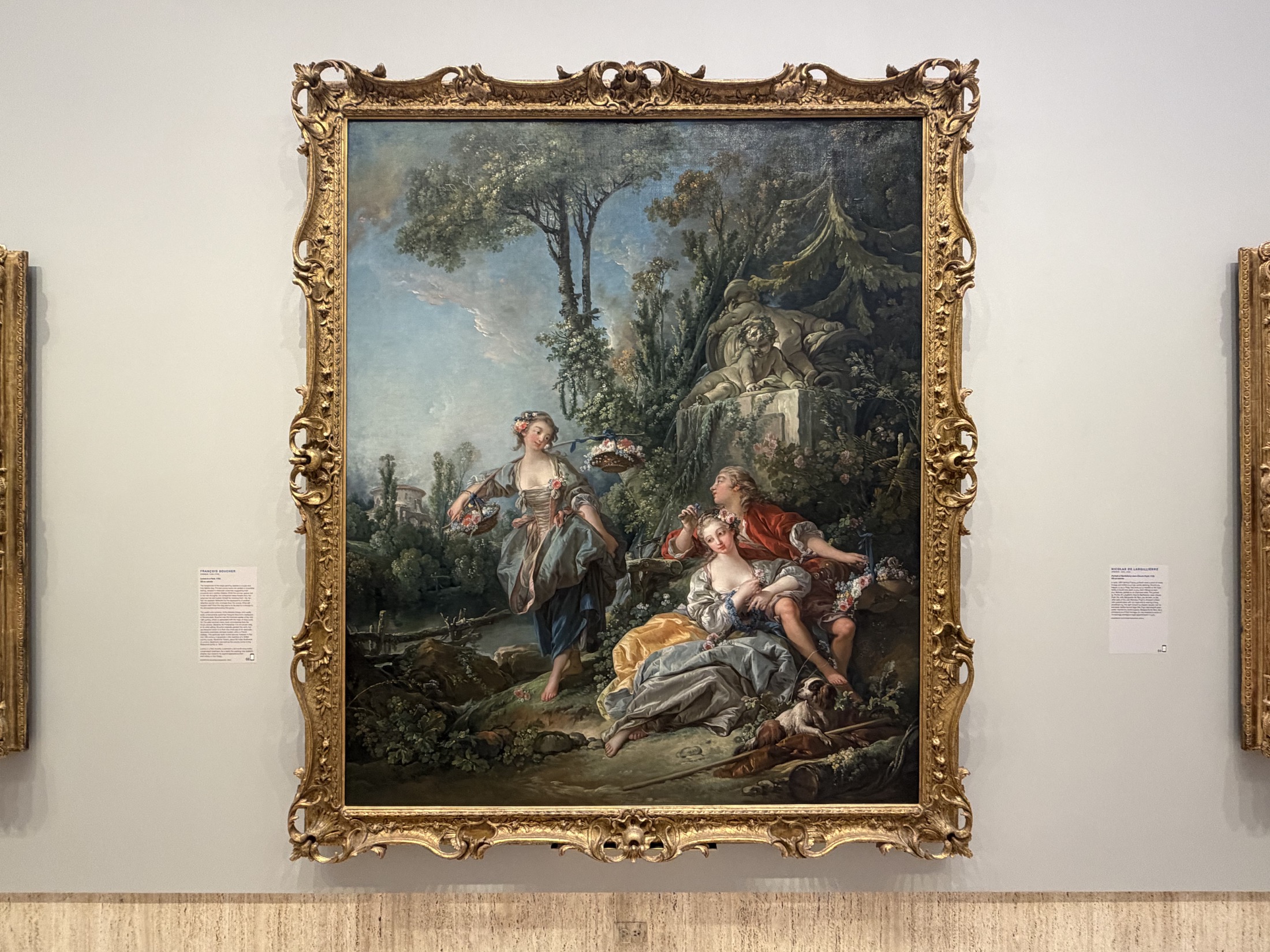 François Boucher's Lovers in a Park at the Timken Museum of Art