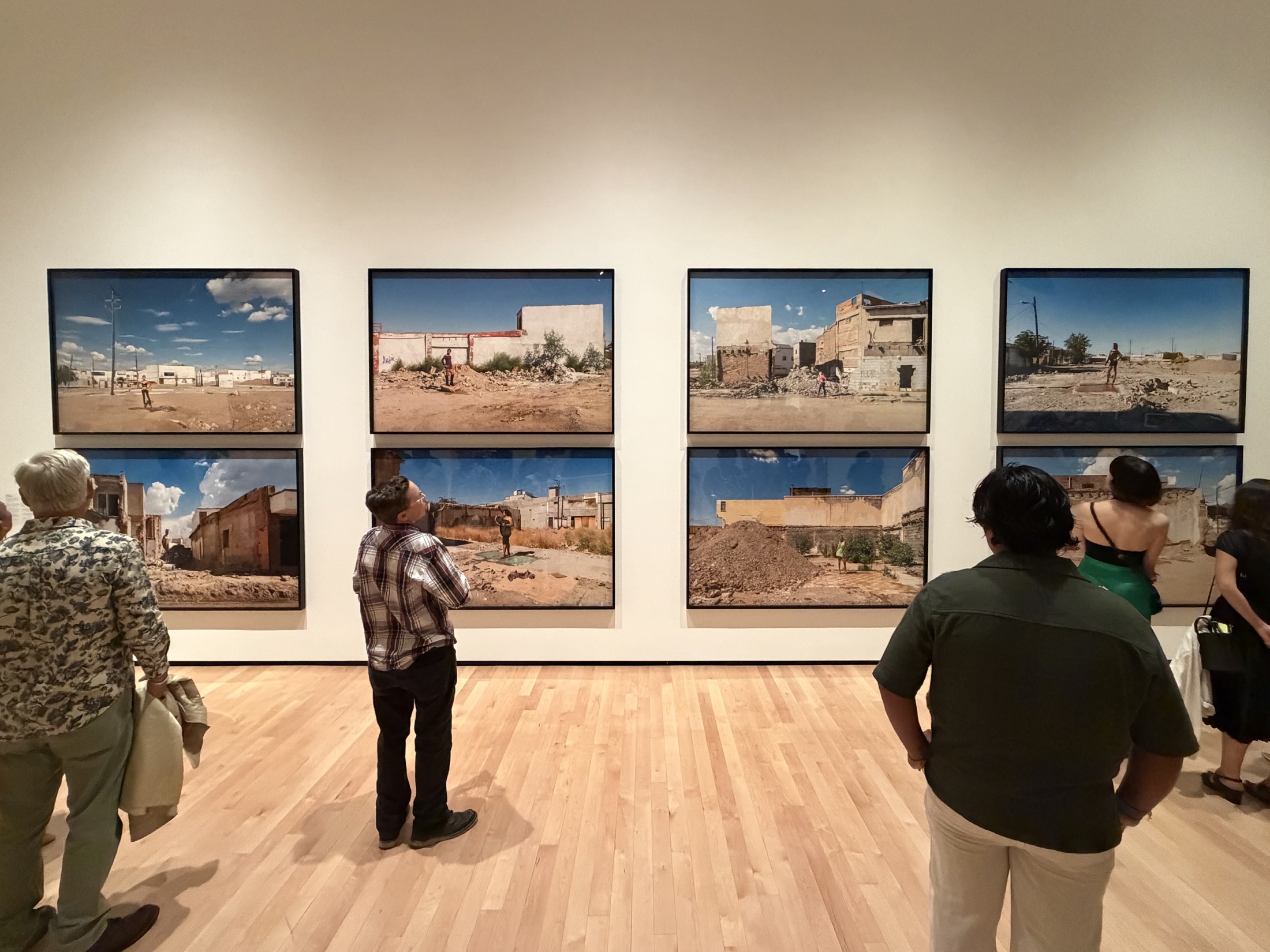 Teresa Margolles's Pistas de baile photographs in Visiones Nocturnas