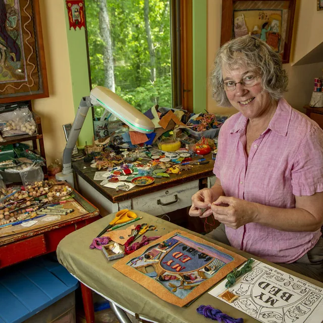 Coffee and Conversations: Once Upon a Stitch with Salley Mavor